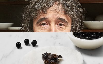 Aceituna Hojiblanca negra y coliflor