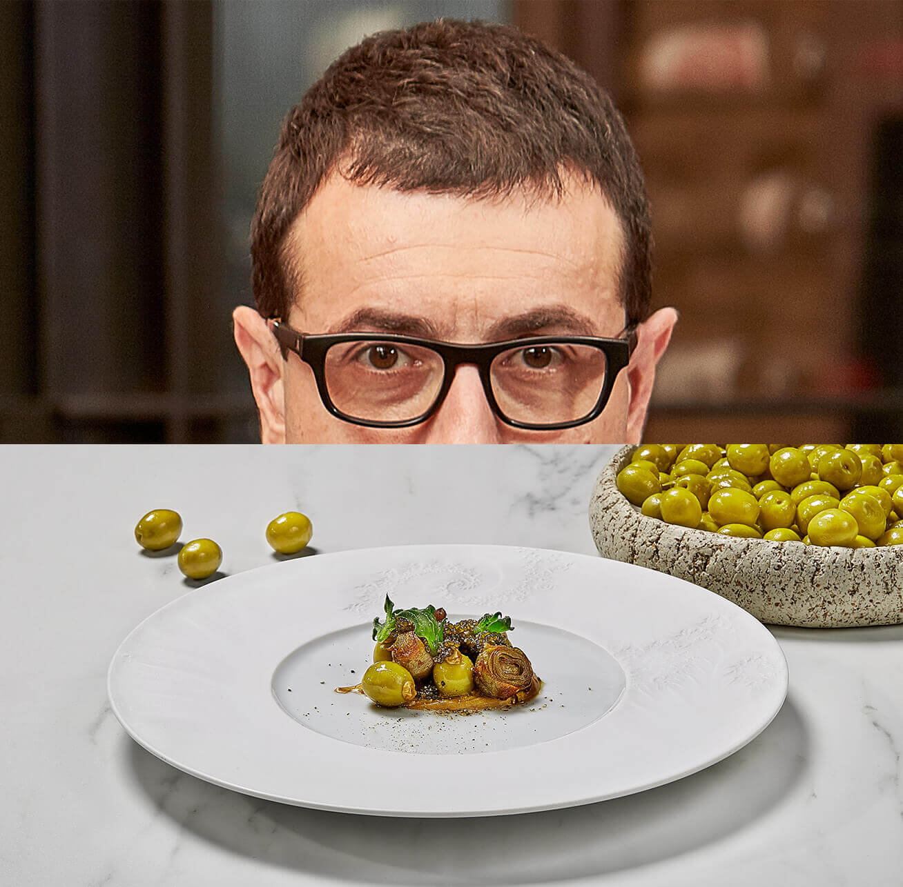 Receta aceitunas Ricard Camarena