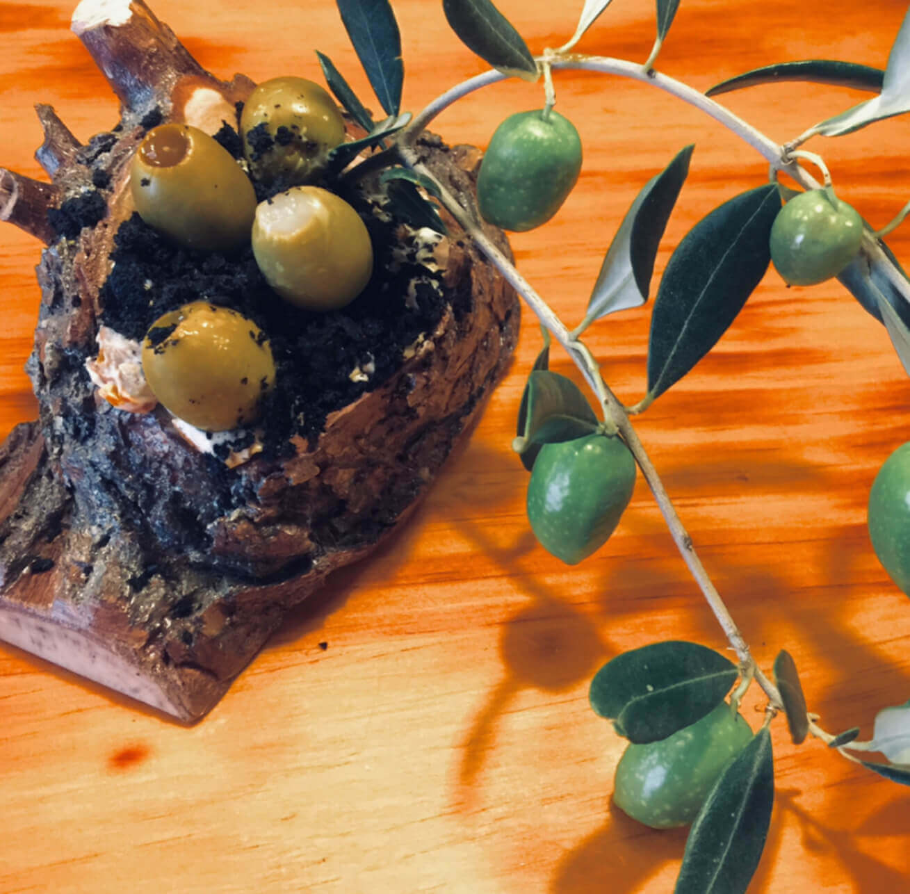 Receta de aceitunas gordal martini y cítricos