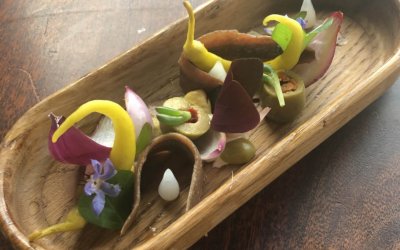 Gilda con anchoa voladora y aceituna Manzanilla