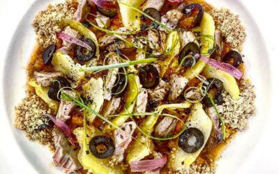 Mojete manchego con aceitunas Cacereña.