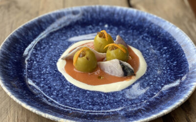 Aceitunas Gordal rellenas de vermut